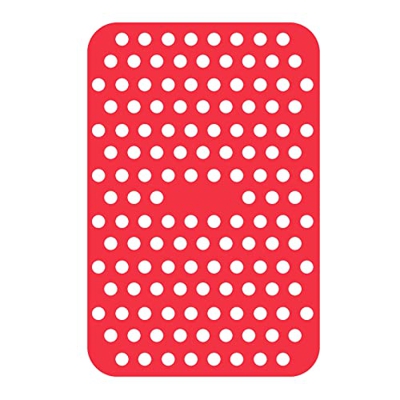 HIMS Freidora de aire reutilizable alineó la estera suave del silicón de la categoría alimenticia de la estera