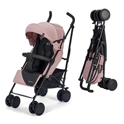 Kinderkraft Silla de Paseo SIESTA, Carrito paraguas, Posición tumbada, Plegable, hasta 22 kg, Rosa en oferta