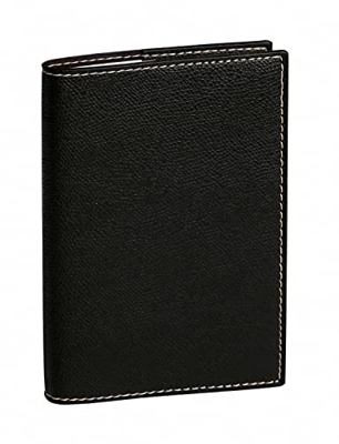 Agenda 16 Meses PRESIDENT 2022-2023 Semana Vista 21x27cm Club Quo Vadis Negro Multilingüe