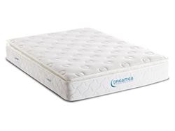 Colchón de muelles ensacados con sobrecolchón American Dream de DREAMEA - 135 x 190 cm en oferta