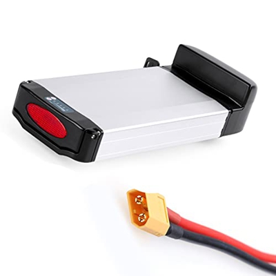 TGHY 48V 10Ah Bateria para Bicicleta Electrica Bateria Bici Electrica Kit Compatible con Motores De 250W a 750W con Cargador, Indicador LED,Xt60,10Ah