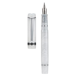 Kaigelu 316A - Pluma estilográfica de acrílico blanco, punta extrafina de iridio, escritura suave, bolígrafo de caligrafía, bonito bolígrafo de escrit en oferta
