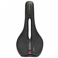 KBBKIC Asiento de bicicleta transpirable cómodo silla de montar con zona de alivio central diseño ergonómico para bicicletas de montaña, bicicletas de precio