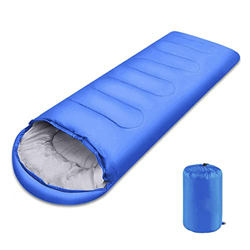 JYER Mochilero liviano Saco de Dormir para Adultos 3 Temporada Clima cálido y frío, Equipo de Viaje de Viaje Compacto Impermeable para Acampar con Sac características