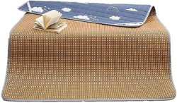 XLBHSH Colchoneta de Verano e Invierno, Doble propósito, colchoneta de bambú Plegable, colchón de Mimbre Fresco de Doble Cara, colchón Individual Dobl características
