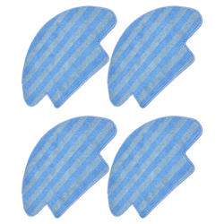 Shanrya Almohadillas de Limpieza Robot, aspiradora Lavado repetido Secador rápido 4 barredoras para TAB-T560H características