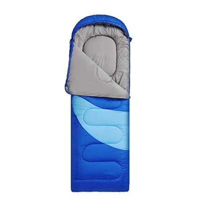 n/a Saco de Dormir, de Peso Ligero Impermeable Que acampa Saco de Dormir for Adultos, Senderismo, Aire Libre, Montañismo (Color : Blue)
