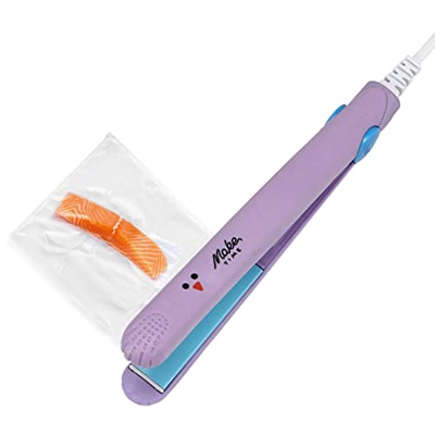 Zhiding Mini Plancha de | Mini rizador | Mini Plancha Plana 2 en 1 para Cabello Corto, Belleza de Cabello de Plancha Plana para Todo Tipo de Cabello, 