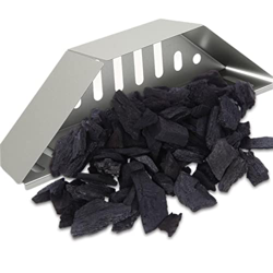 Pratvider Cesta de Carbón Aluminizado - Cestas de carbón para Parrilla aluminizadas, Caja de Soporte para briquetas de Arranque de carbón | Bandeja de precio