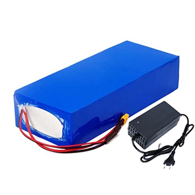 IVIWCLOP Batería Litio Bicicleta Eléctrica De 48V Paquete Batería Iones Litio para Bicicleta Eléctrica 6Ah 13S2P con Cargador para Bicicleta Montaña S