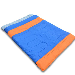 n/a Saco de Dormir Doble for Excursionismo, el Acampar, o Senderismo, Clima frío 2 Persona durmiendo Bolsa Impermeable for Adultos o Adolescentes, Tie características
