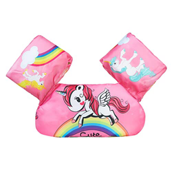 Chaleco Flotante Niños, Hillylolly Chaleco de Natación para Niños, Baby Swim Vest, Chaleco Niños Piscina, Chaleco Niños Playa, con Flotador Manguitos, características