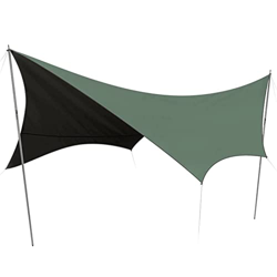 Habiba Tienda Tienda de campaña Multiusos, toldo Impermeable para el Sol y la Lluvia, Tienda de campaña Duradera para Viajes, Senderismo, Exteriores,  precio