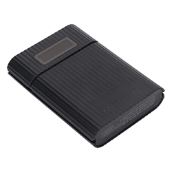 Caja de Banco de Energía DIY, Caja de Banco de Energía Portátil con Pantalla LED, con Entrada Micro, Caja de Almacenamiento de Batería sin Soldadura P precio