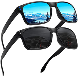 LEDING&BEST Gafas de sol Polarizadas Para Hombre Mujer/Gafas casuales Golf pesca Deportes al aire libre con protección UV marco TR90 Gafas de sol características