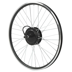 SPYMINNPOO Kit de Rueda de Motor de Tracción Trasera de 48V 500W, Kit de Conversión de Bicicleta Eléctrica con Controlador 11a Y Panel LCD7U 5 Modos(2 precio