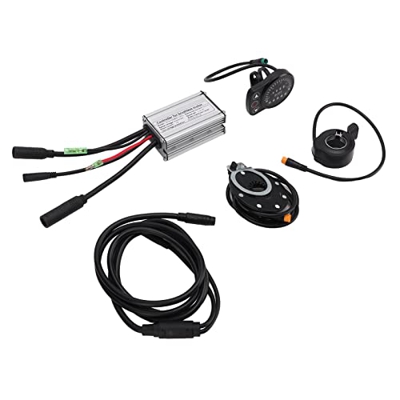 Kit de Modificación de Bicicleta Eléctrica 7a DC 36v/48v Kit de Modificación de Bicicleta Eléctrica con 1 a 2 Metros de Cable Kit de Modificación Eléc