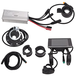 Kit de Modificación de Bicicleta Eléctrica Controlador 22a Panel M6 Kit de Modificación de Bicicleta Impermeable para Motorreductor de 500w características