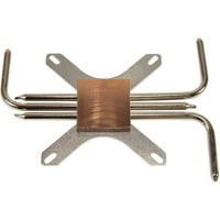 IP-3 Procesador Disipador térmico/Radiador Cobre, Plata 1 pieza(s), Disipador de CPU características