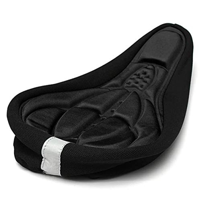 Asiento de Bicicleta, 3D Bicicletas de Gel de Silicona del cojín del Asiento de una Silla Suave de la Cubierta del Amortiguador de Ciclo al Aire Libre