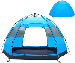 XiangWen Carpa de protección Solar Impermeable a Prueba Viento con Apertura automática hidráulica Hexagonal Grande 4-6 Personas Tienda campaña Familia características