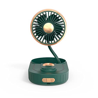 illombo Humidificador Ventilador de Escritorio portátil 3 Velocidades Recargables de Neblina de Agua de Aire Ventilador de Rociado de la Niebla para l