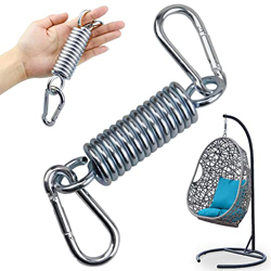 Weploda 2 Piezas Suspensión de La Hamaca del Acero Inoxidable, Suspensión de Resorte de Hamaca, Longitud Total De 12,2 Pulgadas. para Hamaca Colgante  precio