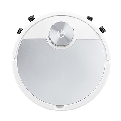 Manhj Aspiradora Robot aspiradora de la aspiradora Eliminación de polvoutomático y esterilización Smart Sweeper para árboles y alfombras de Hoja Ancha