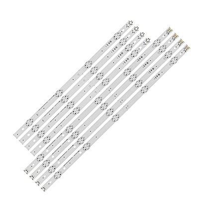 Jxjamp (Kit Nuevo) 8 PC (4 * A 4 * B) LED Tira de retroiluminación for LG TV 49UF6407 LGE_WICOP_4 9 Pulgadas_Uhd_rev06_a lge_wicop_4 9 Pulgadas_Uhd_re