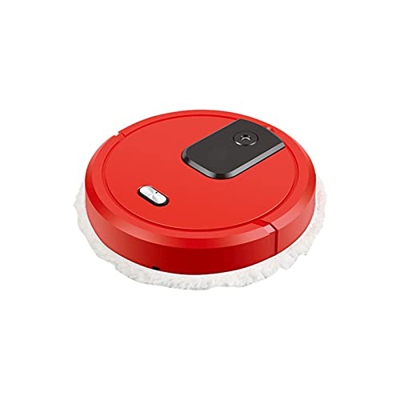 Manhj Aspiradora Tres en un Robot Inteligente Robot Aspirador Recargable Recargable y Mojado Escoba Perezosa for la Piscina de Uso seco y húmedo Nuevo