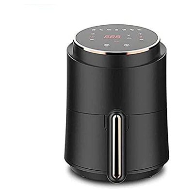 DangLeKJ Freidora de Aire para Uso doméstico Freidoras eléctricas de Aire Caliente de 1,5 Cuartos de galón Horno sin Aceite con Pantalla Digital LCD y