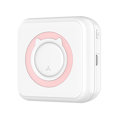 Benkeg Impresora térmica de Bolsillo Mini portátil de Forma inalámbrica BT Connect 200 PPP Etiqueta fotográfica Memo Impresión de Pregunta Incorrecta