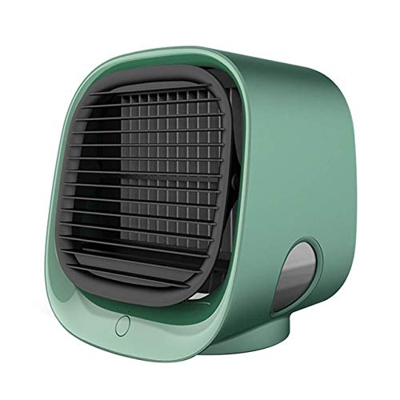 Grandeals Purifica el Ventilador de refrigeración por Aire Ventilador Recargable USB para el hogar Ventilador de Aire Acondicionado Escritorio de Ofic