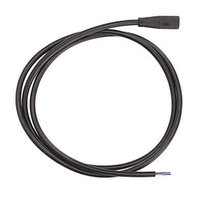 Cable de Extensión de Bicicleta Eléctrica Hembra de 3 Pines, Línea de Extensión de Señal de Bicicleta Eléctrica 2a 250V Cable de Batería de Litio de B