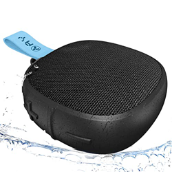 AY Altavoz Bluetooth Portátil, IPX7 Impermeable Altavoz Bluetooth 5.0 Inalámbrico con Sonido Fuerte y Potente Ventosa, Micrófono, 12H de Reproducción  en oferta