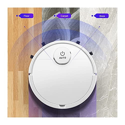 Aspiradora Smart Robot Aspirumeer Multifuncional Cleader de vacío USB Robot de limpieza automática Sweeper 3000PA robots fuertes mojados secos Para ár