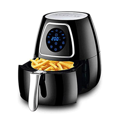 DangLeKJ Freidora de Aire Horno de freidoras de Aire Caliente, 7 preajustes de cocción, para freír, Asar, Hornear y Asar, Pantalla táctil LED, Olla pa precio