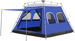Tienda de campaña para 5-8 personas a prueba viento Carpa grande automática exteriores Diseño puertas dobles y ventanas Fácil instalar cúpula familiar precio