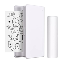 Benkeg Impresora fotográfica de Bolsillo de 112 mm Impresora térmica portátil BT Impresora móvil 300 PPP para Foto Imagen Recibo Nota Nota Etiqueta características