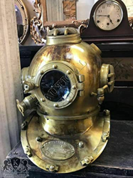 Casco de buceo antiguo Marina de 18 pulgadas Boston Marina Marina Mark V Sea Scuba Casco precio