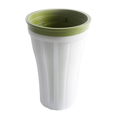 CeFoney Fabricante de fangos, Slushie Maker Cups DIY Doble Capa Silicona Squeeze Cup Hecho en casa Milk Shake Ice Cream Maker