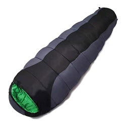 JYER Saco de Dormir, Sacos de Dormir para Adultos Clima frío Adecuado, Saco de Dormir de Mochilas Resistente al Agua, cálido y Lavable Ideal para Acam precio