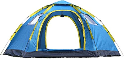 XiangWen Tienda de campaña automática plegable instantánea portátil para 6-8 personas con 2 puertas, 4 ventanas, fácil de instalar, impermeable, apto 