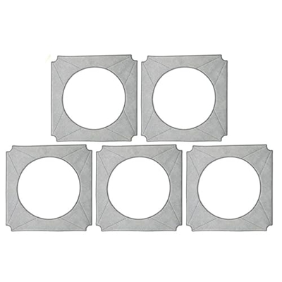 Reemplazo Paño de Barrido Limpiador Almohadilla de Trapeador Accesorios para Ecovacs W950 / W930 Ventana Robot de Limpieza (5 pieza)