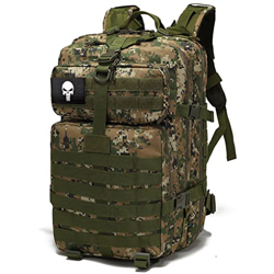 SPAHER 50L Mochila Táctica Militar Tactica Trekking Mochila Senderismo Molle Assault Pack Mochilas de Marcha 800D Oxford Impermeable Mochila para Send en oferta