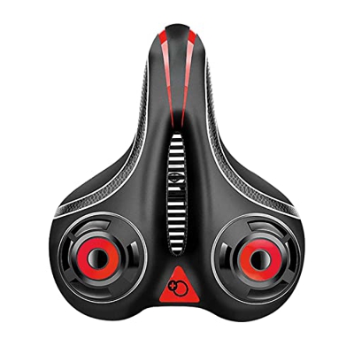 Silicona Liquida Sillin Bicicleta Alto Rebote, SillíN Bicicleta ErgonomíA AmortiguacióN De Bolas Antideslizante Tridimensional Sillin Bicicleta Montañ