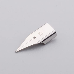 Pluma universal punta de punta de escritura de punta de punta de acero inoxidable plateado (0,38 mm) en oferta