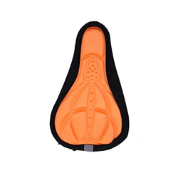 Asiento de Bicicleta, MTB de Aluminio de Ciclo Espesado Adicional Comfort Ultra Suave de Silicona 3D Gel Pad Cojín de Bicicletas de Silla 4 Colores D3 en oferta