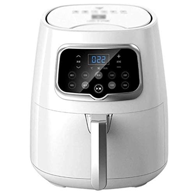 Jrechio Freidora de Aire Multifuncional compacta freidora Sana Sana con Control de Temperatura Ajustable Calefacción Tridimensional zhangxianyu