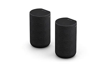 Sony SA-RS5 Altavoces Traseros Inalámbricos Adicionales, Batería Incorporada, 180W, Negro